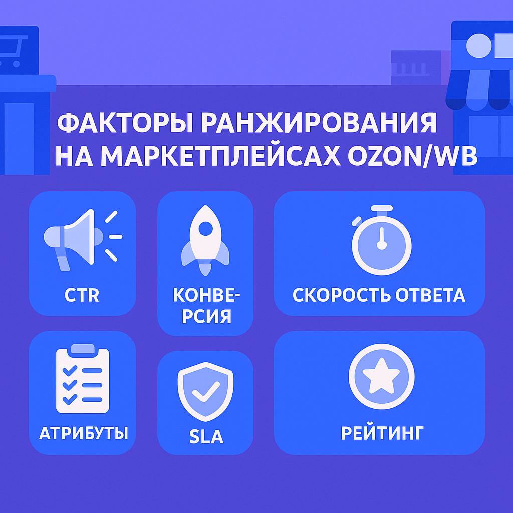 Ozon и Wildberries ранжирование